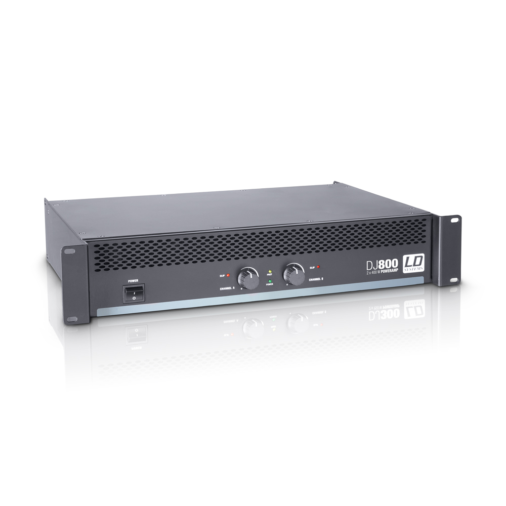 LD Systems DJ 800 Amplifier 2x240W 8 Ohm