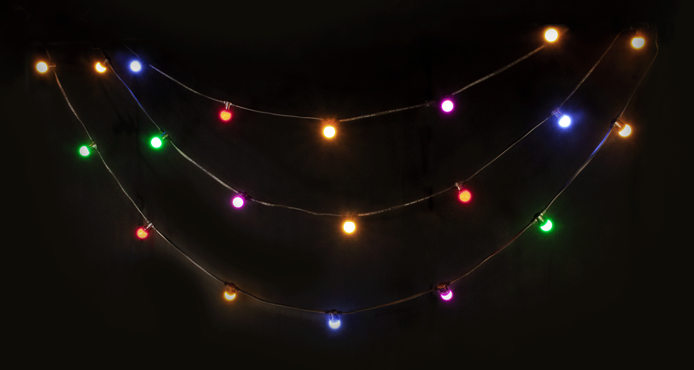 LED Lyskæde (Multifarver, 10m)