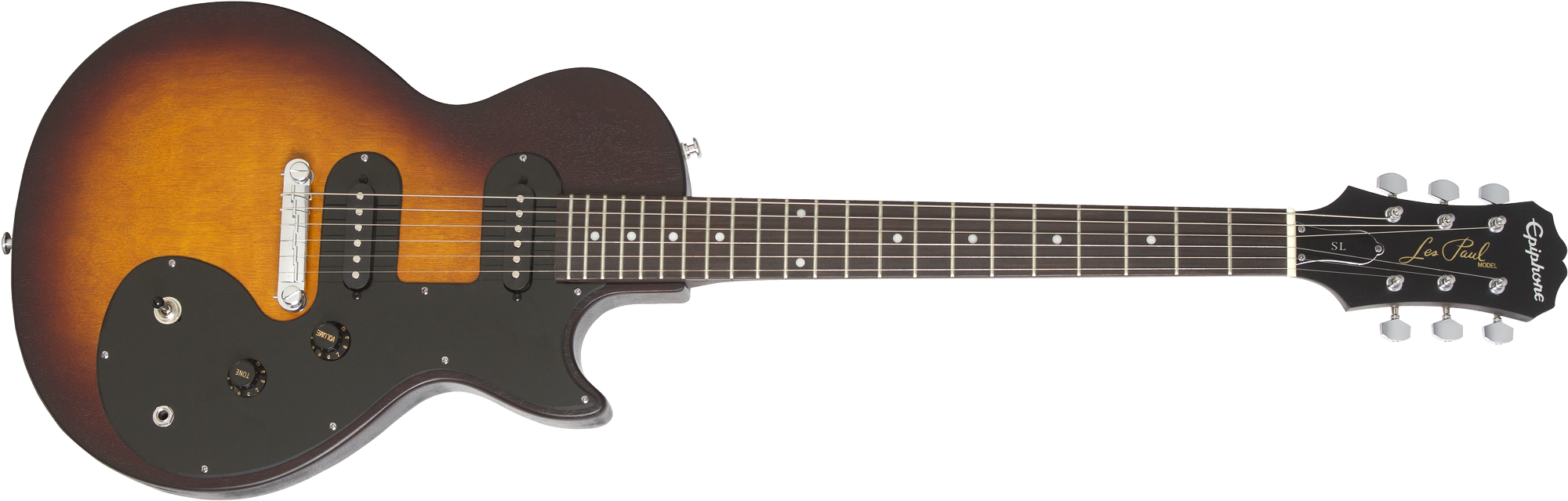 Se Epiphone Les Paul SL El-guitar (Vintage Sunburst) hos Drum City
