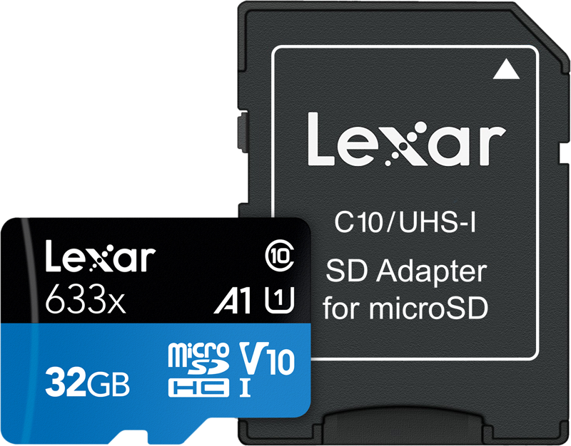 Lexar 633X microSDHC/SDXC 32GB microSD-kortti mikroSD-kortti