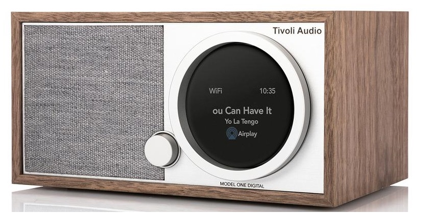 Se Tivoli Audio Model ONE GEN.2 Digital Højtaler (Valnød, Grå) hos Drum City