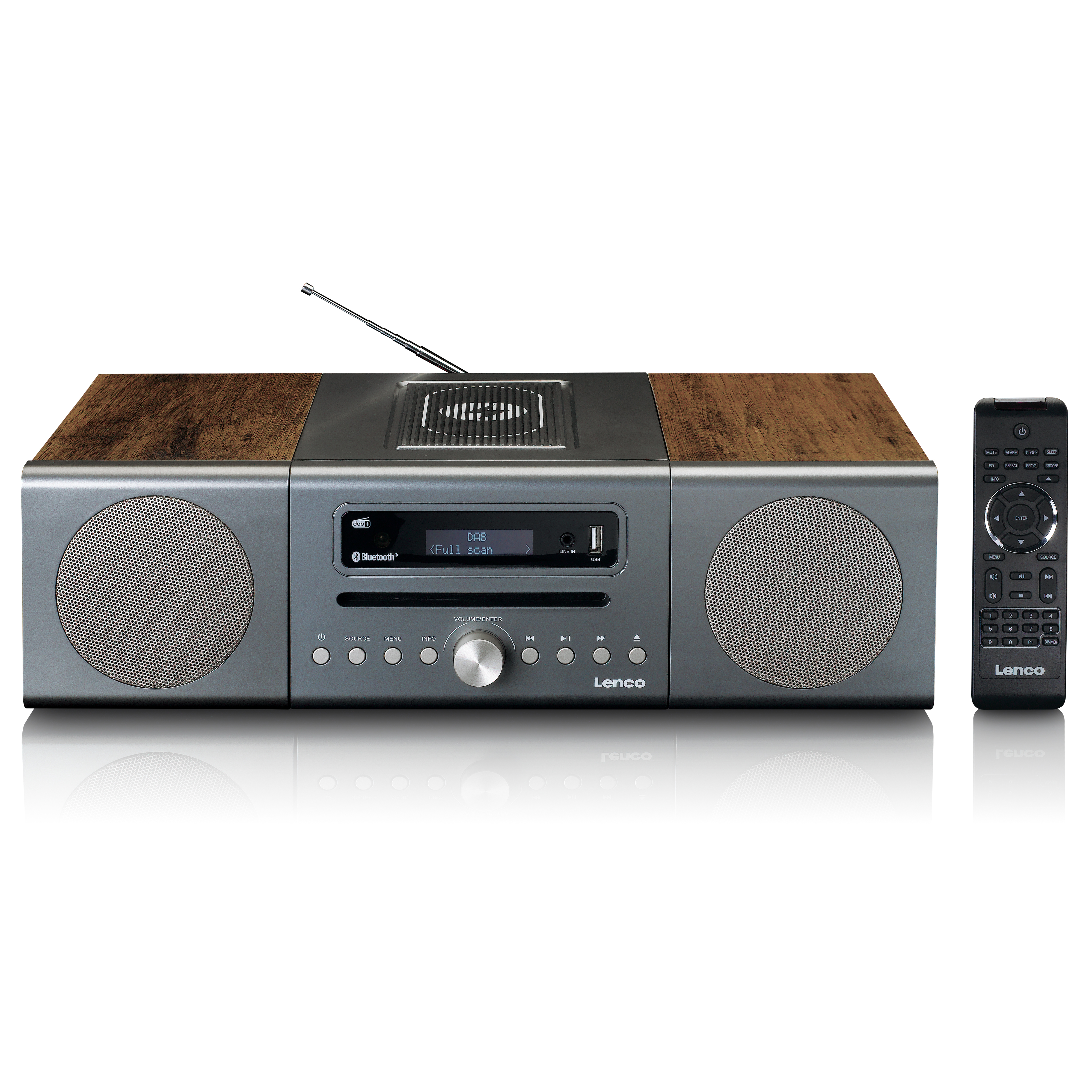 Lenco MC-175SI DAB+CD MP3 player - DAB+ Radio 