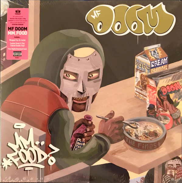 Se MF Doom - MM...Food (Green & Pink vinyl) (2xVinyl) hos Drum City