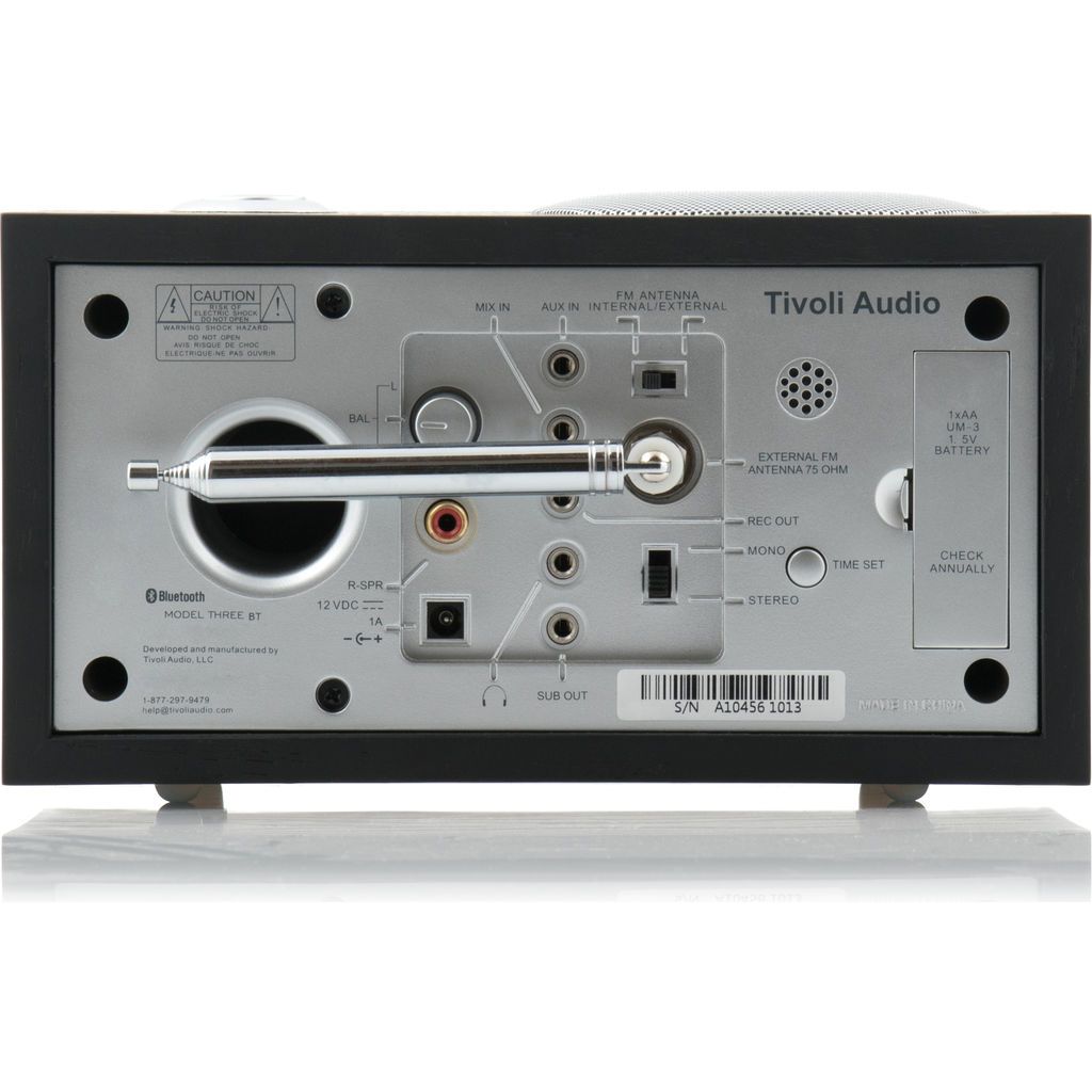 Tivoli Audio MODEL Three BT USB, Sort - Minianlæg - DJ-udstyr.dk