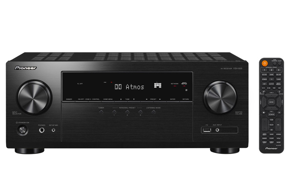 Pioneer VSX-935 7.2-kanal Receiver (Sort, 7x165W)