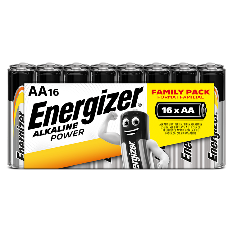 Energizer Power AA Batteries (16 pcs)