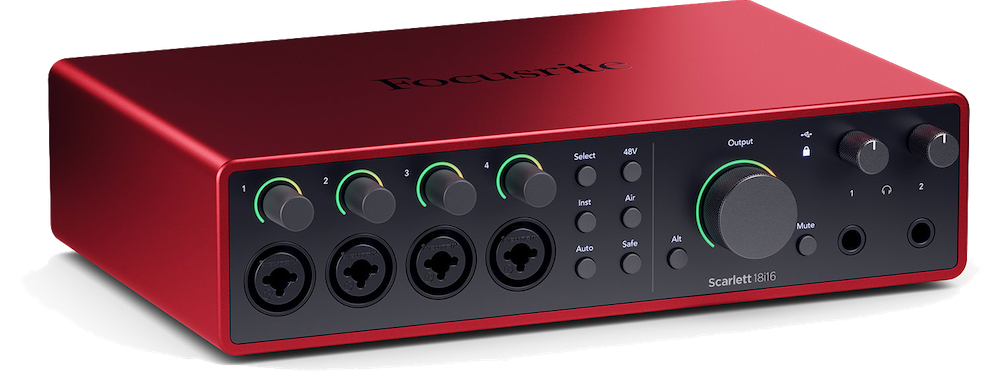 Focusrite SCARLETT4 18I16 Premium lydkort