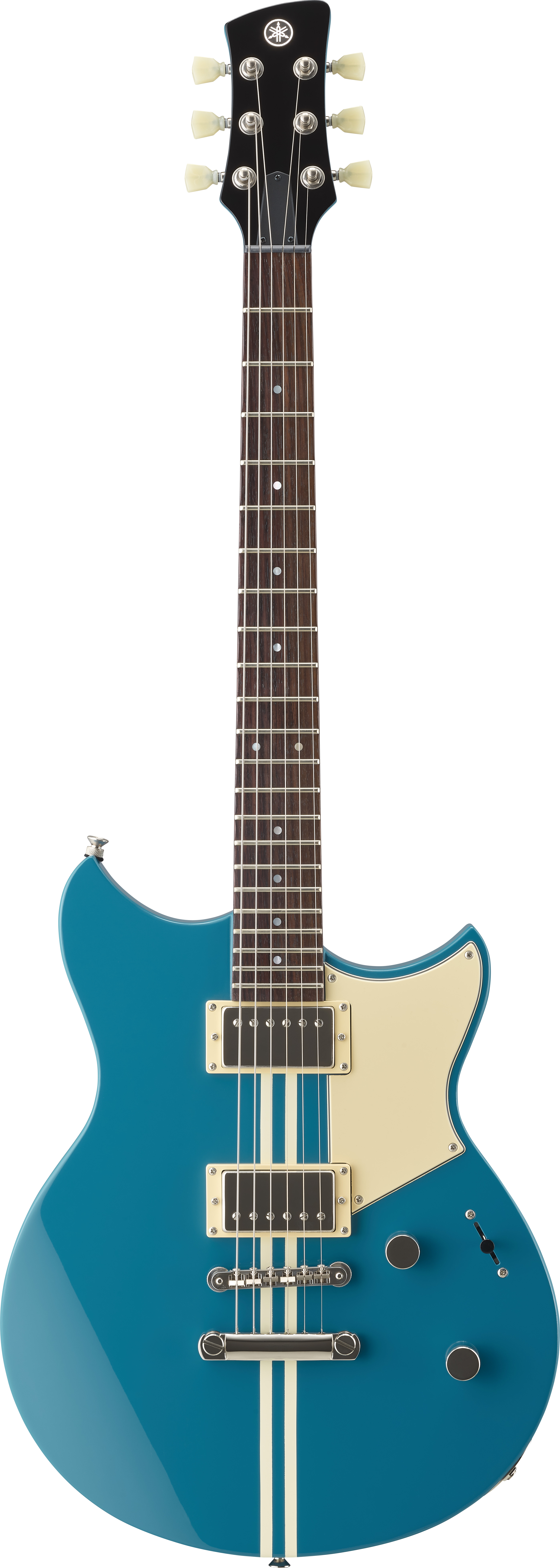 Se Yamaha Revstar RSE20SWB El-guitar (Swift Blue) hos Drum City