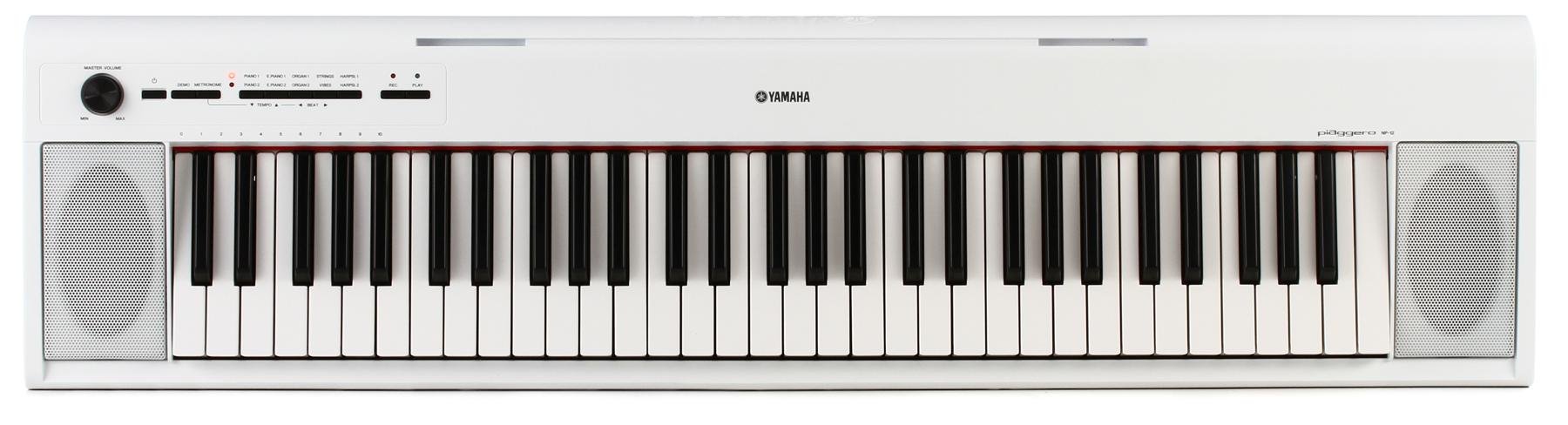 Yamaha NP-12WH Digital Keyboard - Hvid - Keyboard - DJ-udstyr.dk