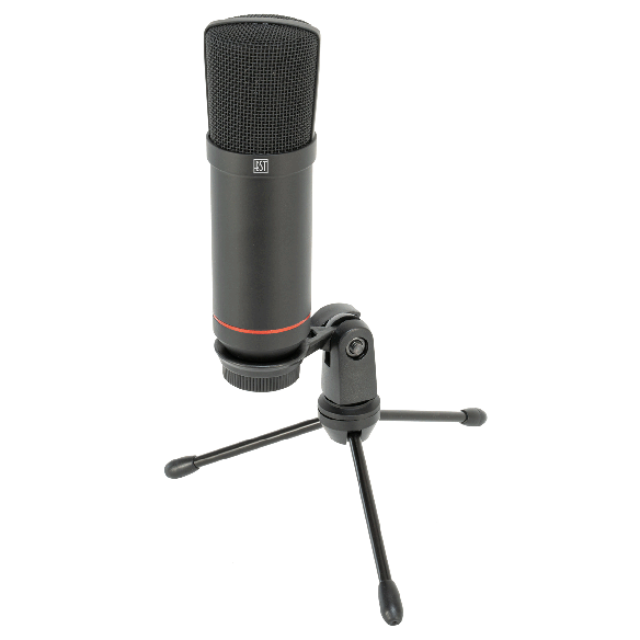 Se BST Podcaster USB Mikrofon (Sort) hos Drum City
