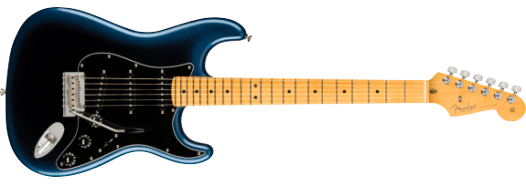 Billede af Fender American Professional II Stratocaster El-guitar (Dark Night)