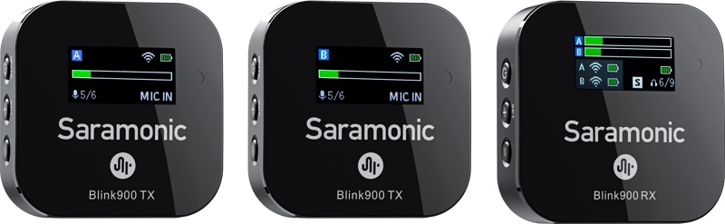 Saramonic Blink900 B2 Trådløs Videomikrofon (2 kanaler)