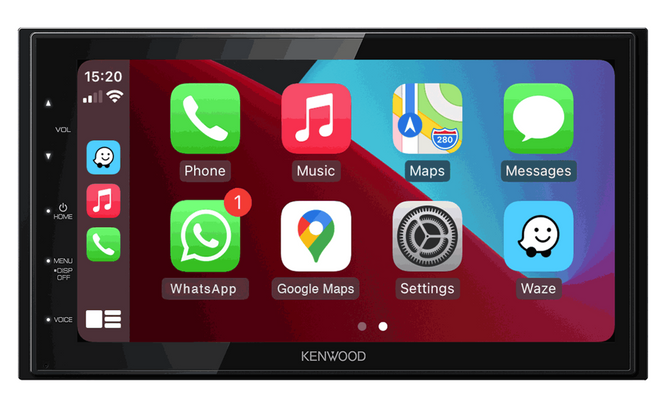 Kenwood DMX5020DABS Apple CarPlay , DAB+, Android Auto og Bluetooth