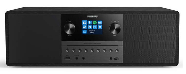 Philips musikanlæg med internet Bluetooth DAB+ - Minianlæg - LightStore.dk