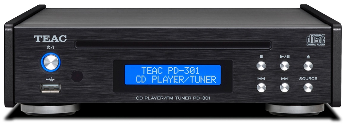 TEAC PD-301DAB-X/B, DAB+/FM og CD Afspiller (Sort)