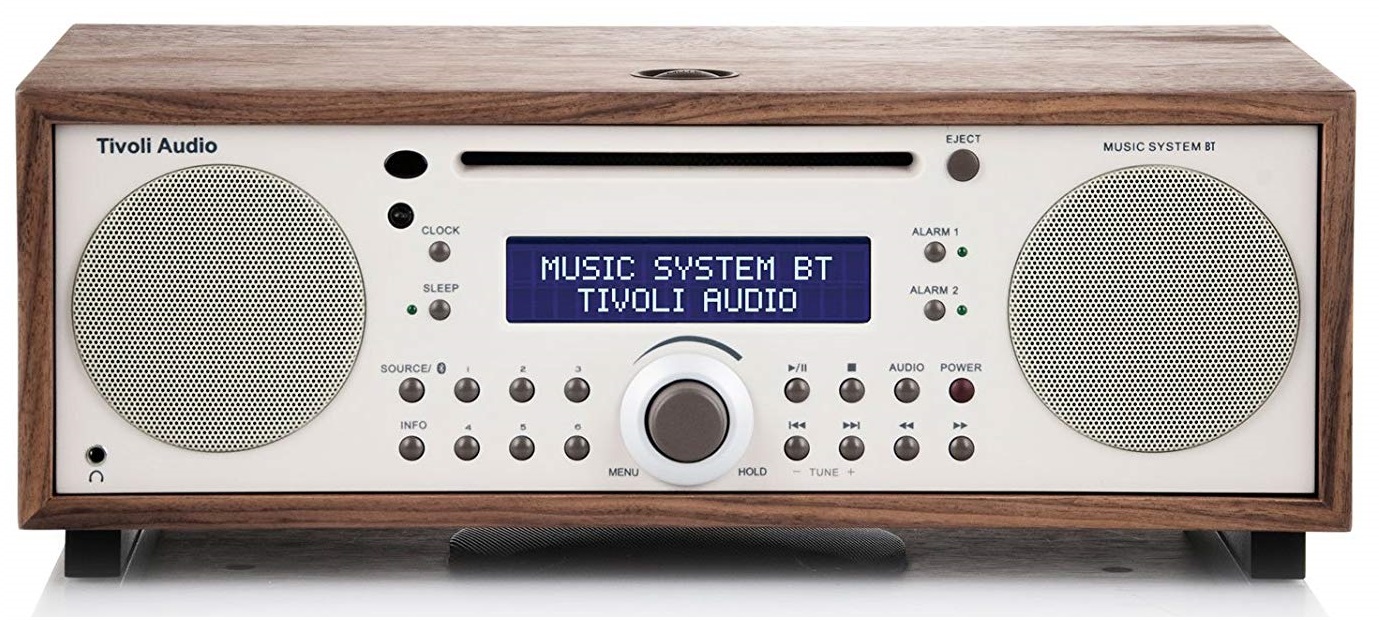 Se Tivoli Audio Minianlæg System (Valnød/Beige) hos SoundStoreXL.dk