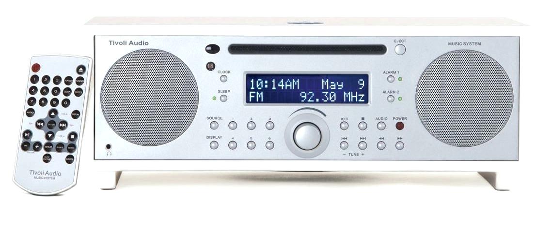 Se Tivoli Audio Minianlæg System (Hvid/Sølv) hos SoundStoreXL.dk