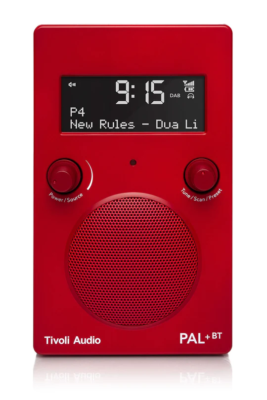 portemonnee collegegeld kans Tivoli Audio PAL+DAB+Bluetooth Speaker (Red) | SoundStoreXL - View here
