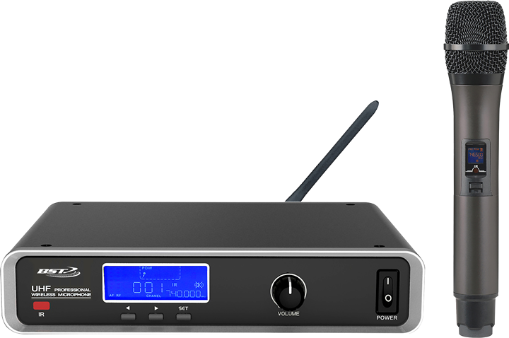 BST UHF Trådløs Mikrofon System