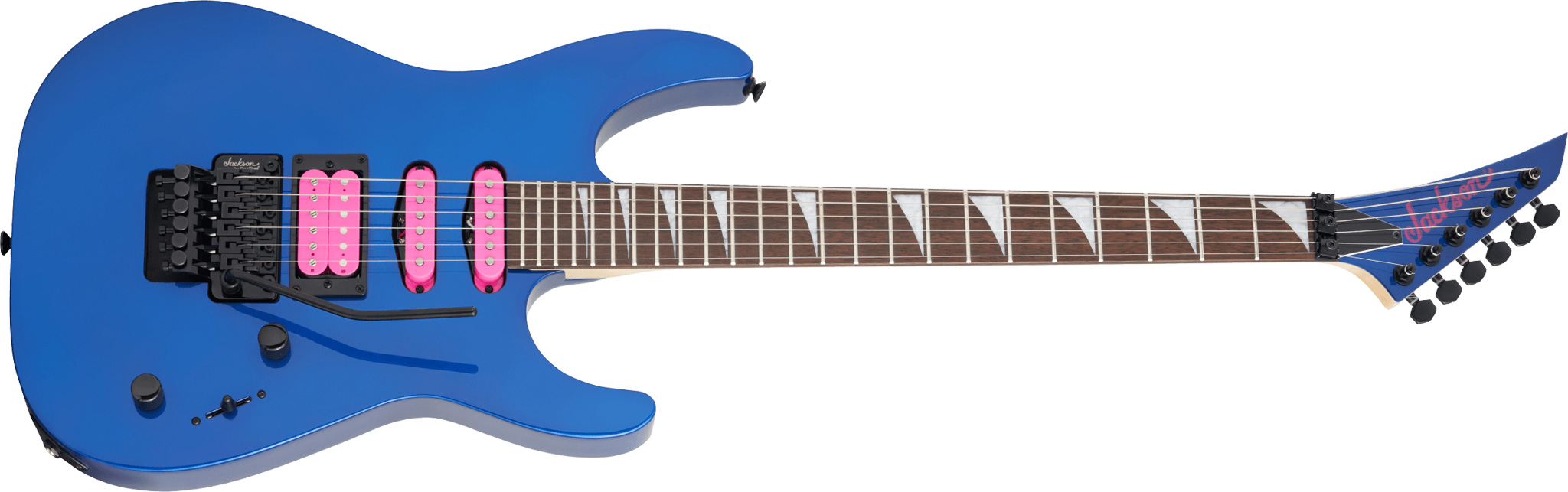 Billede af Jackson X Series Dinky DK3XR HSS El-guitar (Neon Blå)