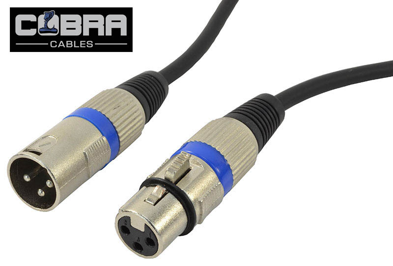 Cobra XLR Kabel (Mikrofonkabel) 0,5 meter