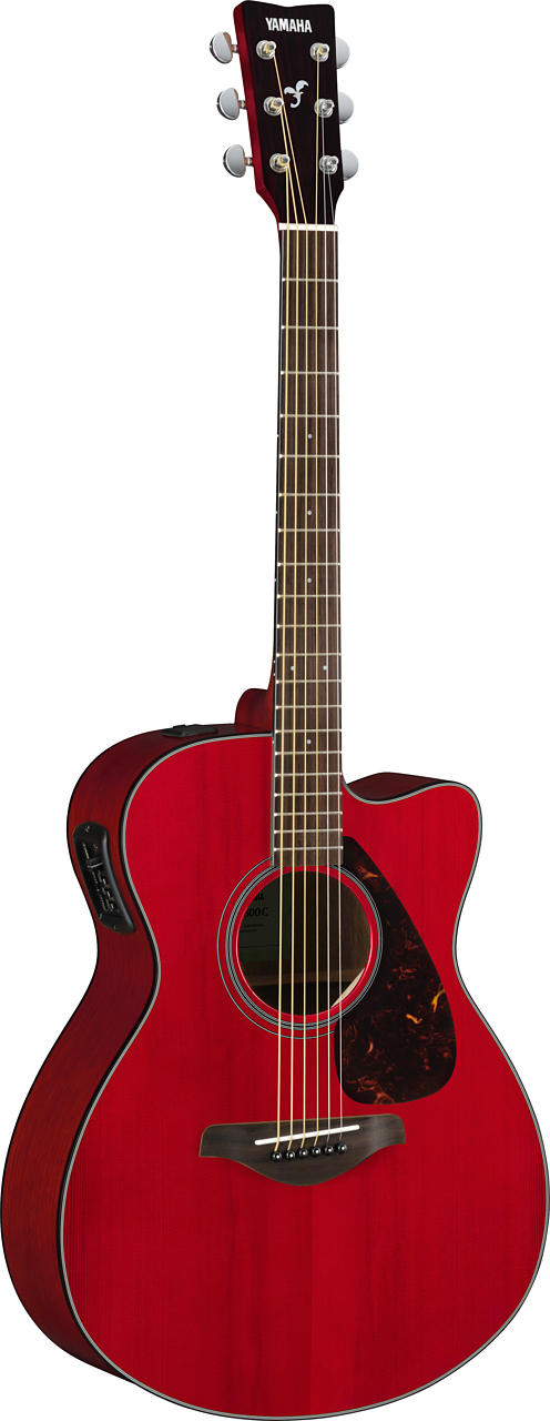 5: Yamaha FSX800C Western Guitar (Ruby Red II)