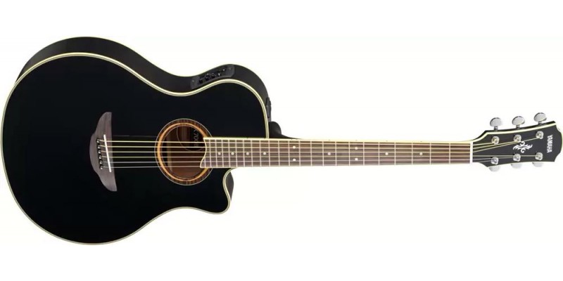 Yamaha APX700II Western Guitar (Sort)