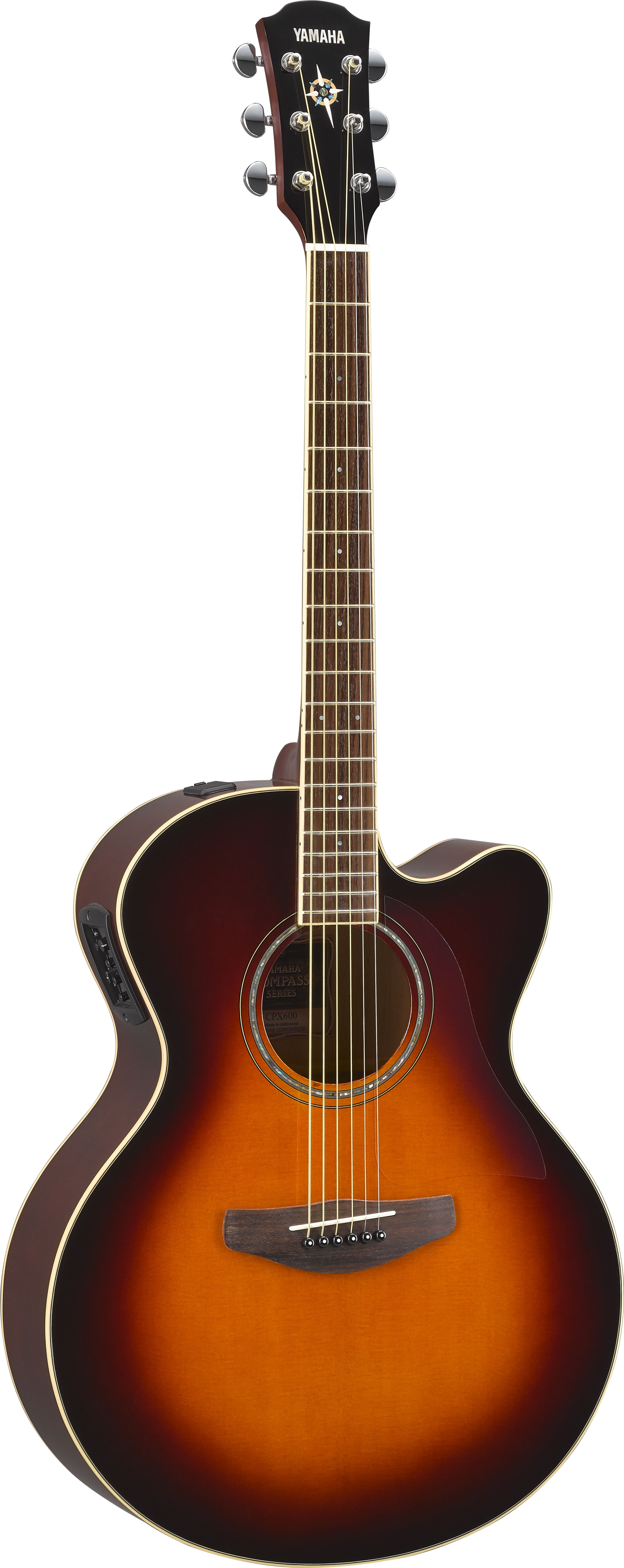 Yamaha CPX600 Western Guitar (Old Violin Sunburst)