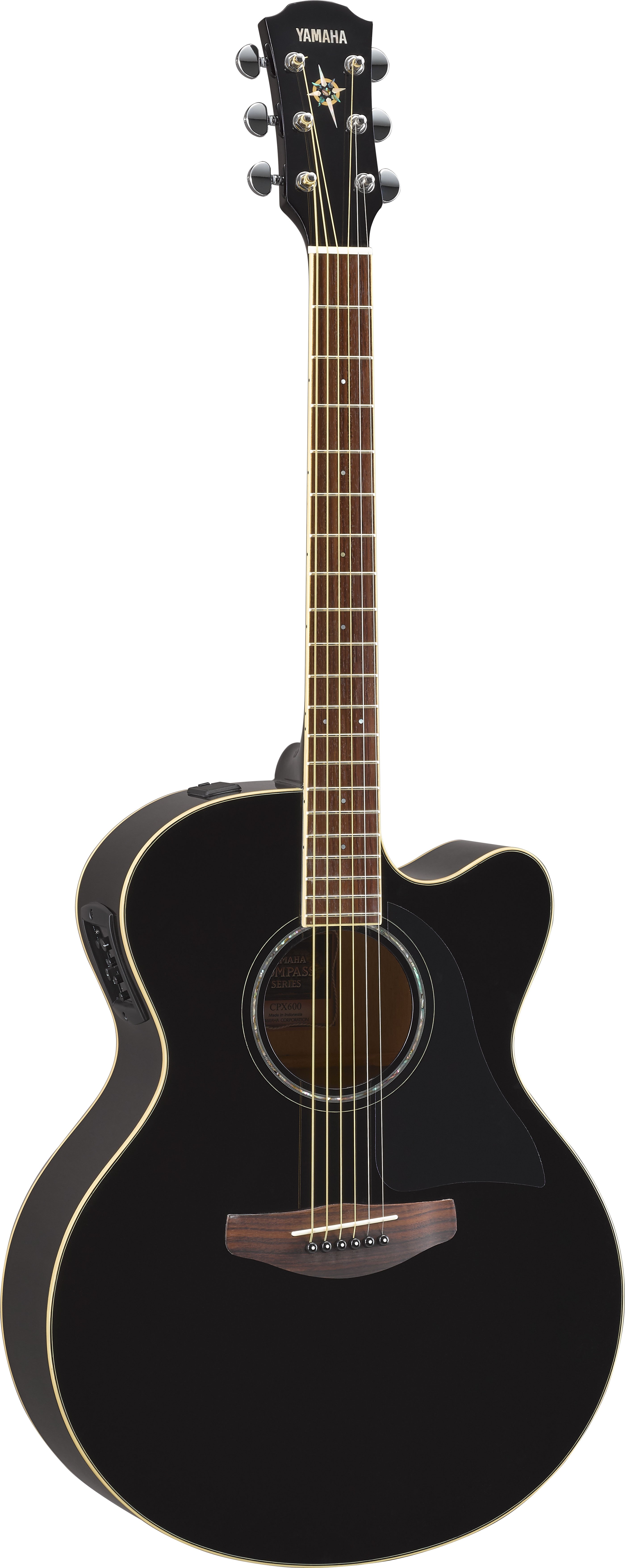 Yamaha CPX600 Western Guitar (Sort)