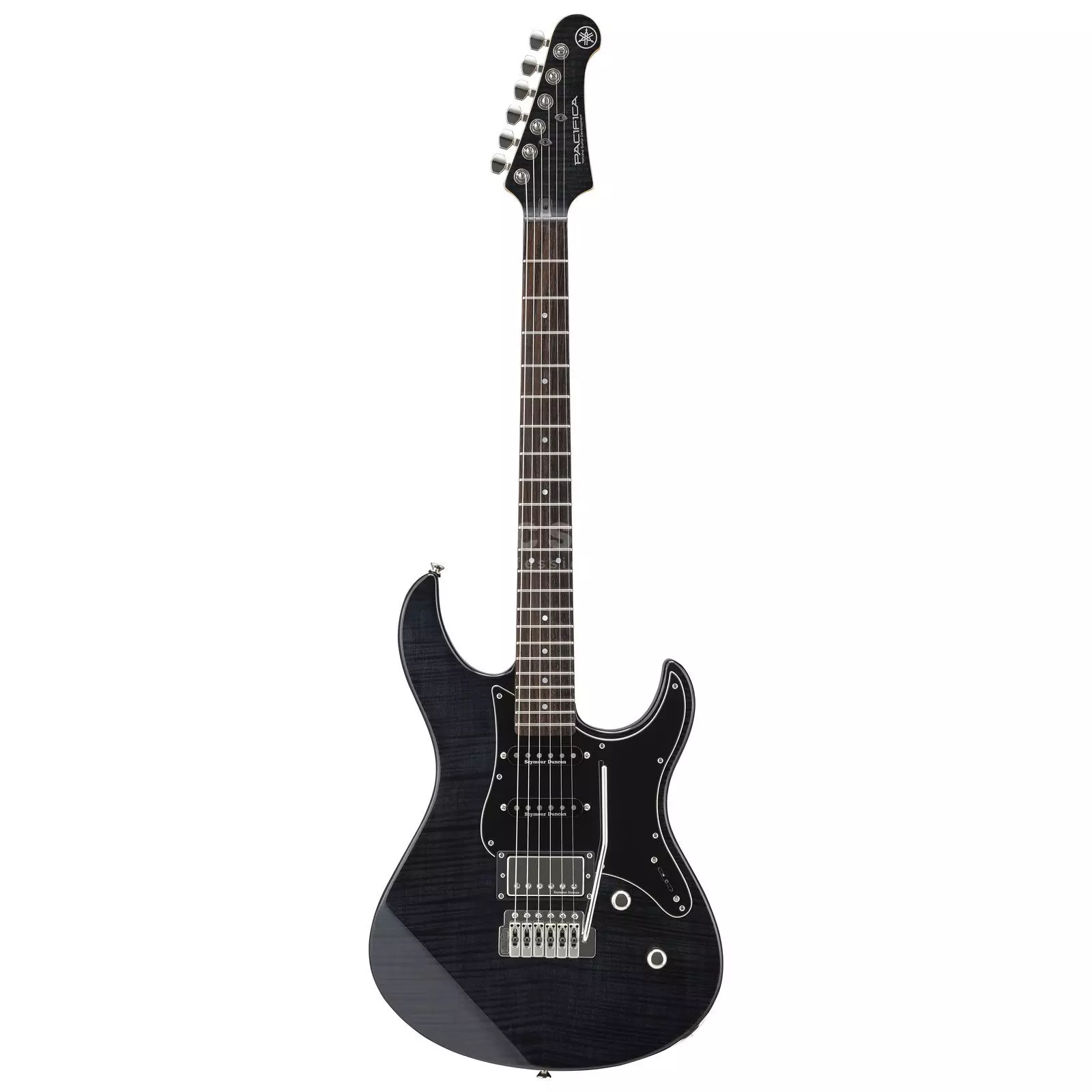 Se Yamaha Pacifica 612V IIFM El-guitar (Translucent Black) hos SoundStoreXL.dk