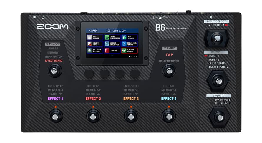 Zoom B6 Bass Multi-Effect