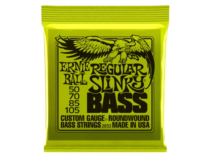 Ernie Ball Slinky Nickel Wound bassträngar, basgitarr