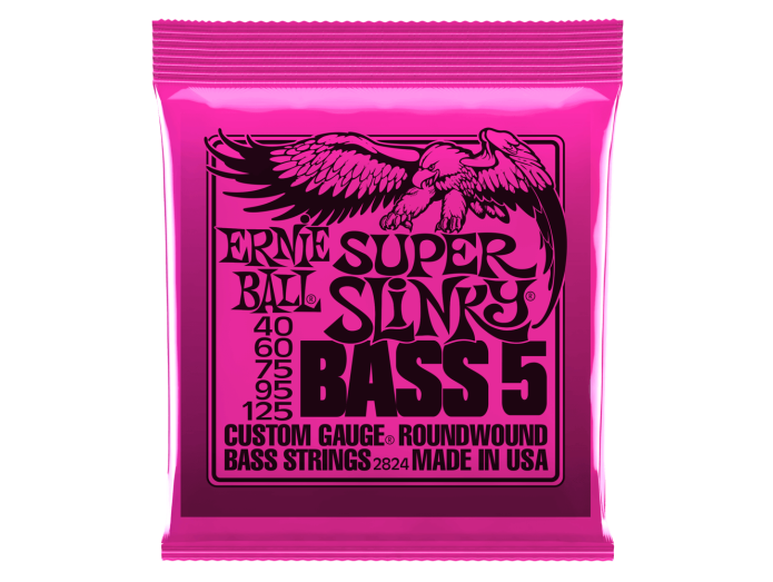 Ernie Ball Slinky Nickel Wound Basstrenge 5, Bas-guitar