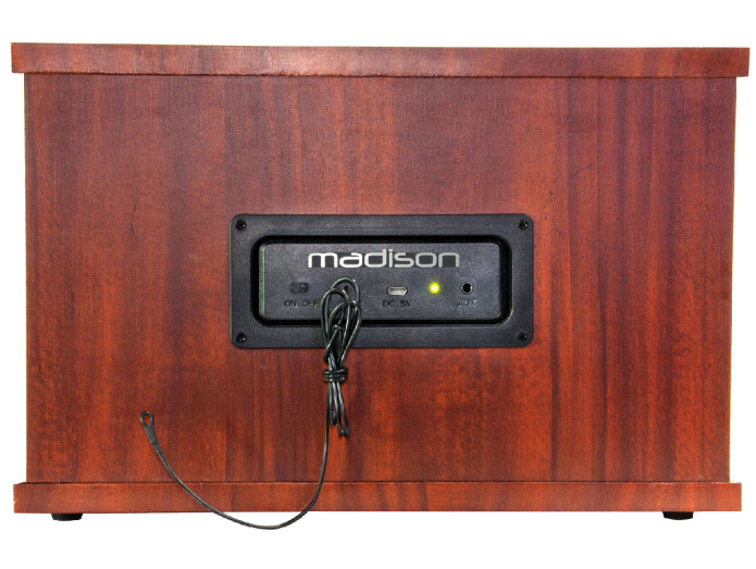 Madison Vintage Radio m. Bluetooth og FM (Træ)