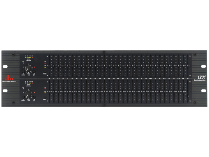 dbx 1231 2 x 31 Band Graphic Equalizer