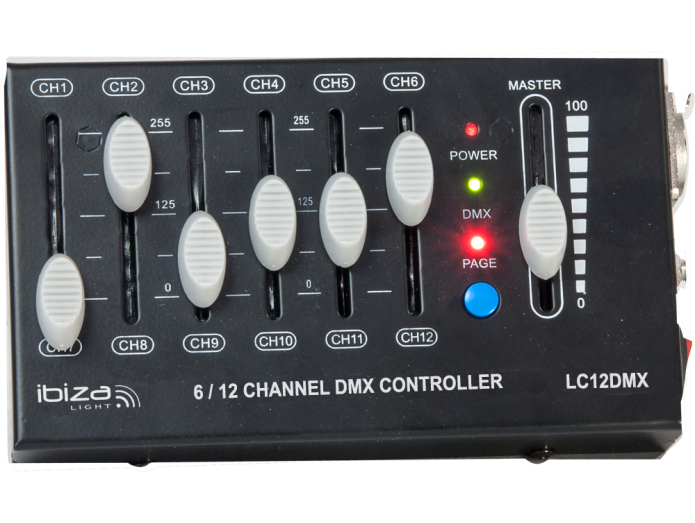 Ibiza 12-Kanals DMX Controller