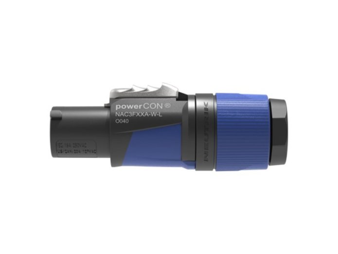 Neutrik NAC3FXXA-W-L Powercon Blue (10-16mm)