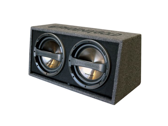 Phoenix Gold Dobbelt Subwoofer (12")