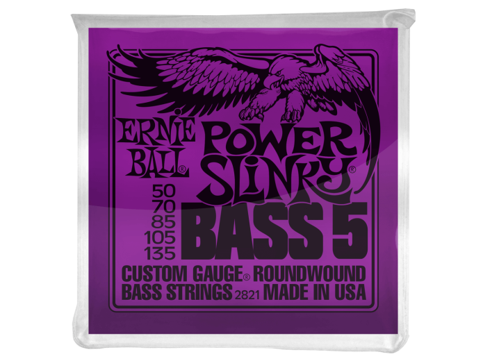 Ernie Ball Slinky Nickel Wound Basstrenge 5, Bas-guitar