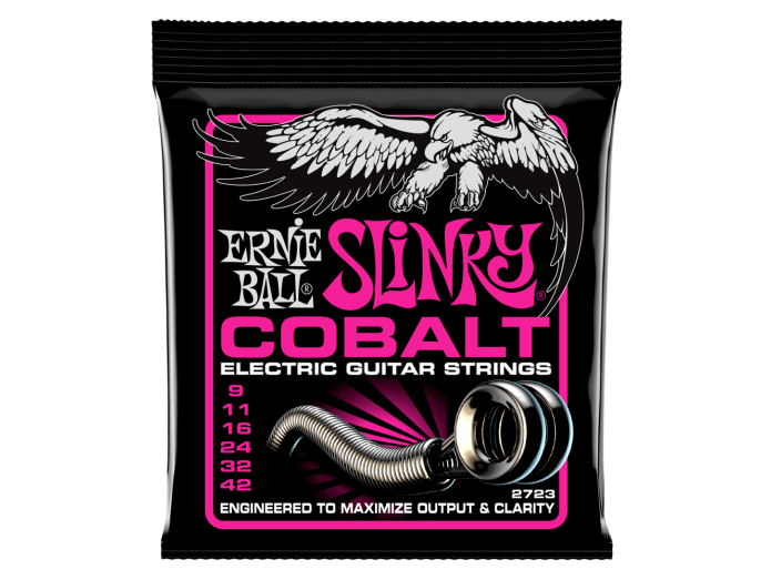 Ernie Ball Slinky Cobalt Guitarstrenge, El-guitar