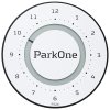 ParkOne2 Parkeringsskive (Hvid)