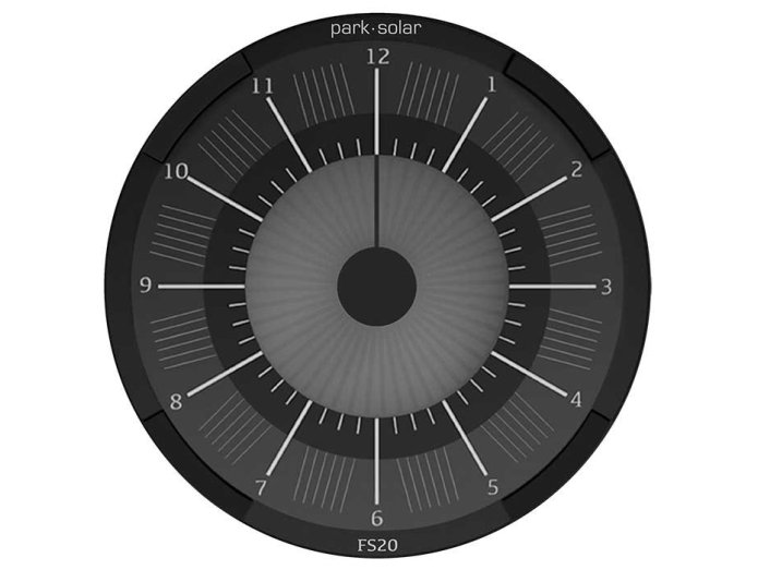 Park Solar Parkeringsur, Sort