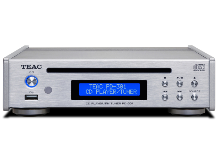 TEAC PD-301DAB-X/S, DAB+/FM og CD Afspiller (Sølv) - - Pioneershop.dk