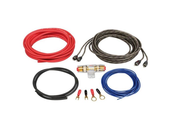 Car Amplifier 2-channel Cable Set (6mm2)