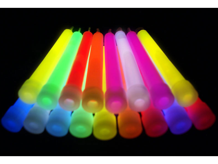 25 pieces glowsticks 6''