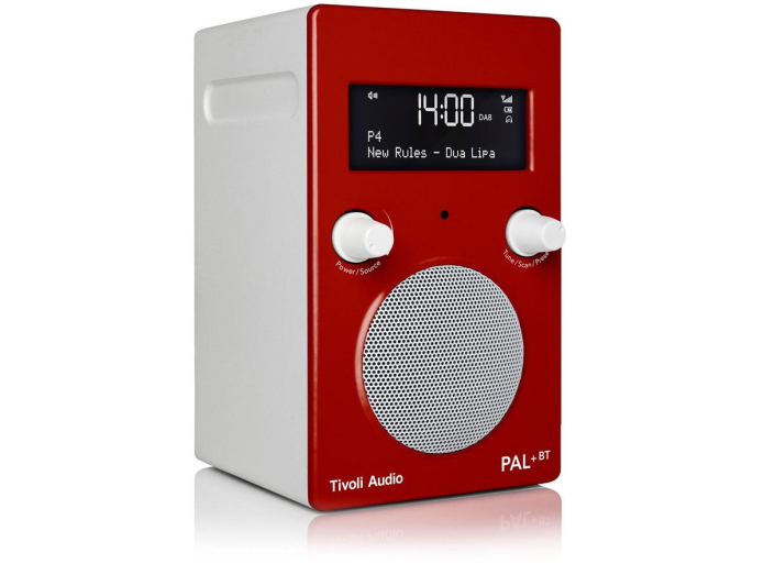 Tivoli Audio PAL+DAB+Bluetooth Højtaler (Rød)