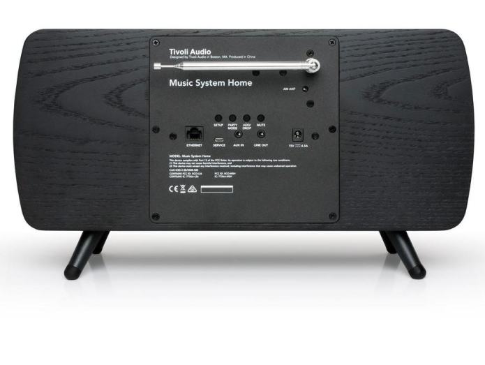 Tivoli Audio Musiikkijärjestelmä kotiin, musta