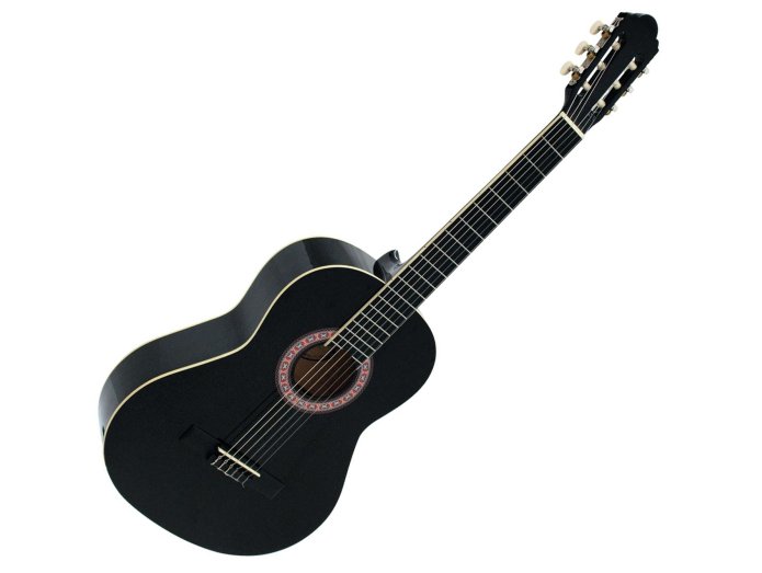 DiMavery AC-303 Classical Spanish Guitar 4/4 (Black)
