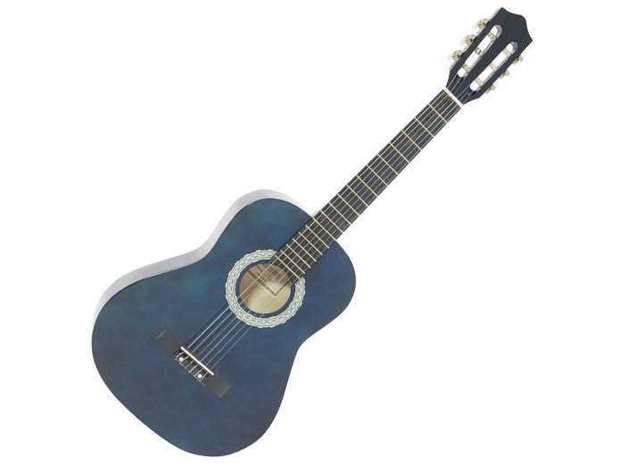 DiMavery AC-303 Klassisk Spansk Guitar 3/4 (Blå)