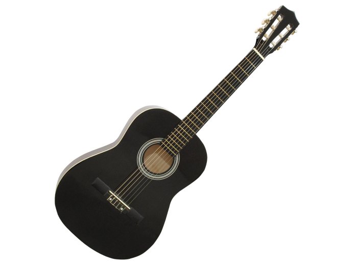 DiMavery AC-303 Klassisk Spansk Guitar 3/4 (Sort)